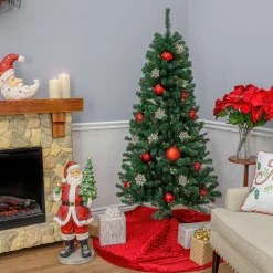 6 ft. Acacia Tree with Multicolor Lights