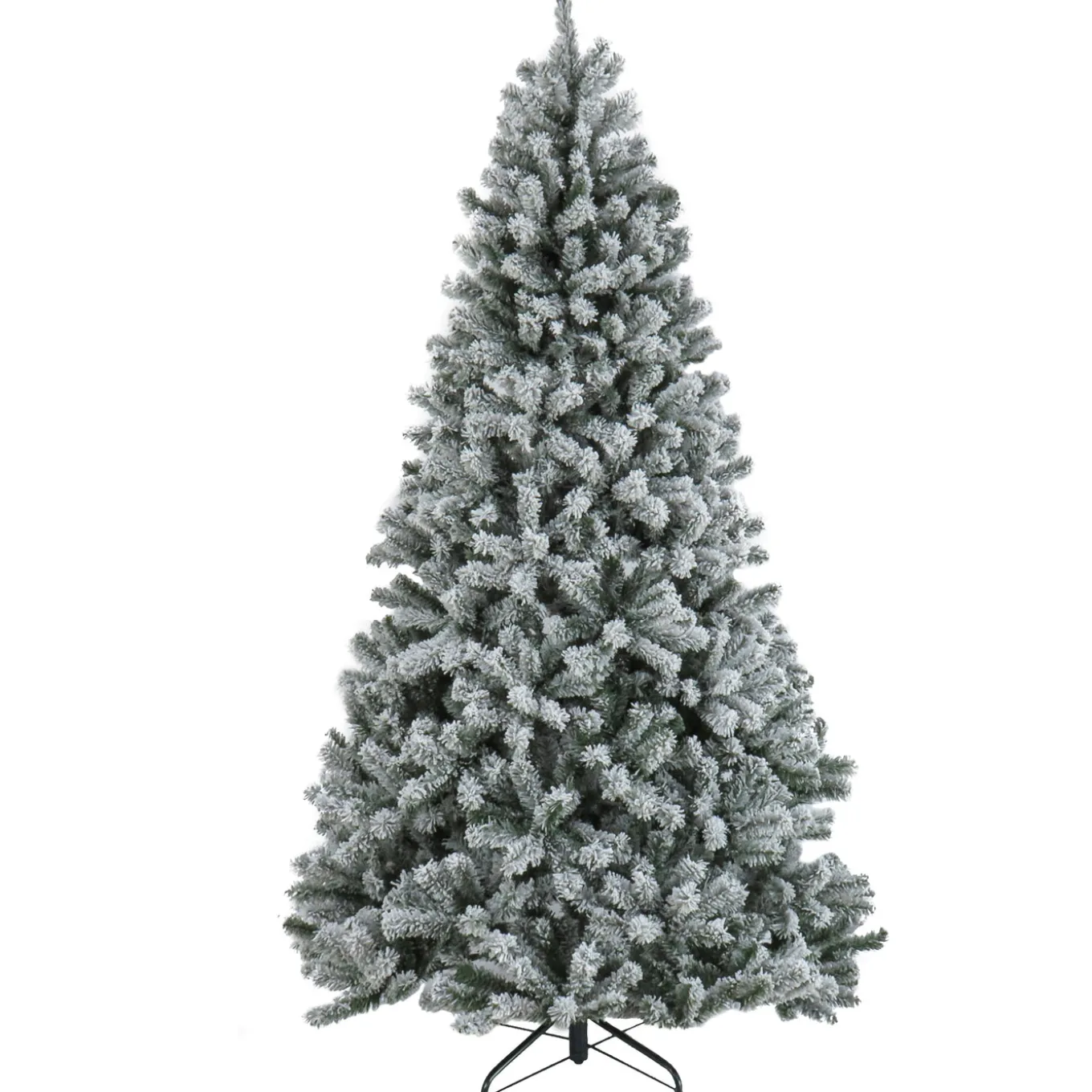7.5 ft. North Valley Spruce Tree with Snow Dusted Braches
