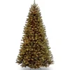 9 ft. Pre-Lit Aberdeen Blue Spruce Tree with Light Parade LED Lights