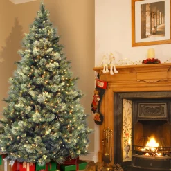7.5 ft. Pre-Lit Carolina Pine Tree with 1000 Clear Lights