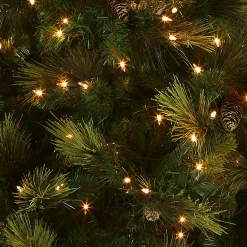 7.5 ft. Pre-Lit Carolina Pine Tree with 750 Clear Lights