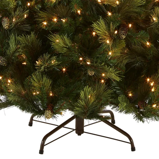 7.5 ft. Pre-Lit Carolina Pine Tree with 750 Clear Lights