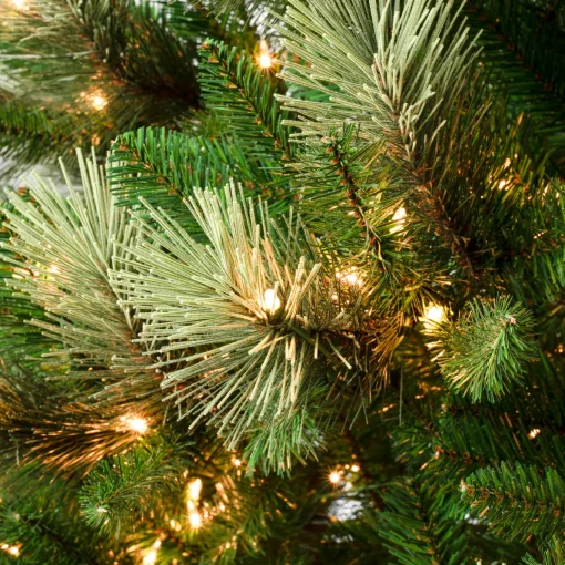 4.5 ft. Pre-Lit Charleston Pine Tree with Clear Lights