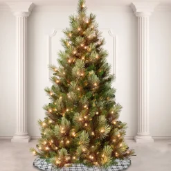 9 ft. Pre-Lit Charleston Pine Tree with Clear Lights