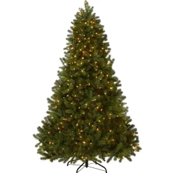 7.5 ft. Pre-Lit Downswept Douglas Fir Tree with 750 Dual Color LED Lights