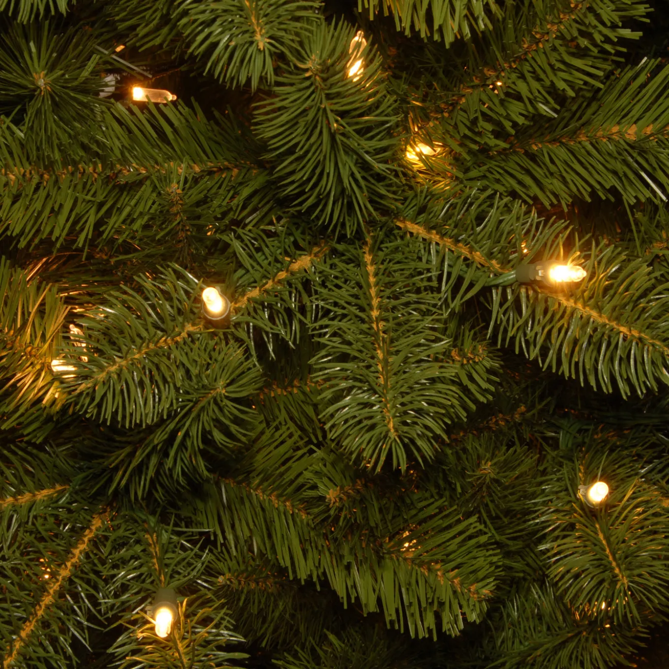 12 ft. Pre-Lit Downswept Douglas Fir Pencil Slim Tree with Dual Color LED Lights