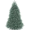 6.5 ft. Pre-Lit Dunhill Fir Blue Tree with Clear Lights