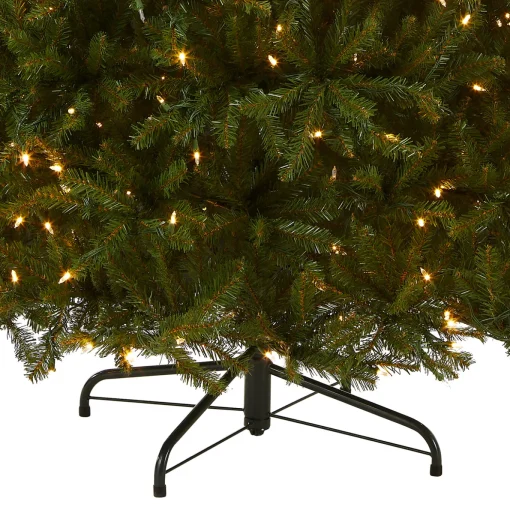 7 ft. Pre-Lit Dunhill Fir Tree with PowerConnect Dual Color LED Lights