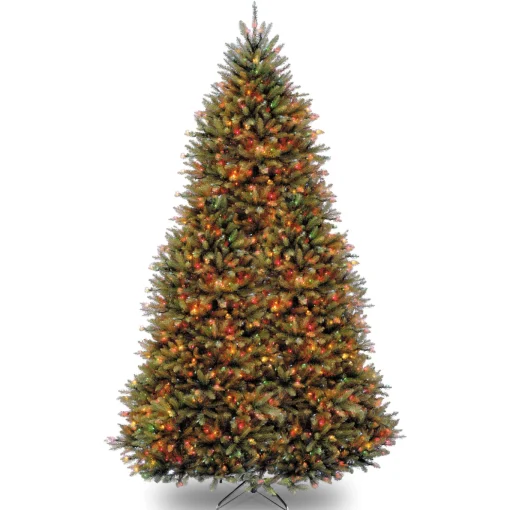 12 ft. Pre-Lit Dunhill Fir Tree with PowerConnect Dual Color LED Lights
