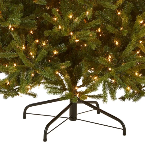 7.5 ft. Pre-Lit Jersey Fraser Fir Medium Tree with Clear Lights