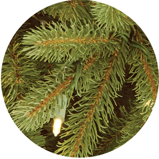 7.5 ft. Pre-Lit Jersey Fraser Fir Slim Tree with Clear Lights