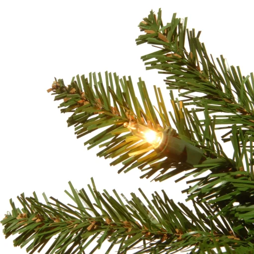 7.5 ft. Pre-Lit Kingswood Fir Pencil Tree with Clear Lights