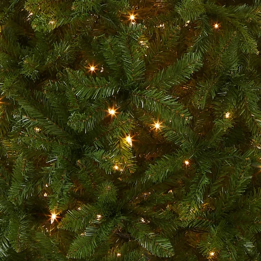 6.5 ft. Pre-Lit Kingswood Fir Pencil Tree with Clear Lights