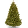 7.5 ft. Pre-Lit Natural Fraser Fir Tree with Clear Lights