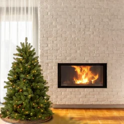 5 ft. Pre-Lit Newberry Spruce Tree with Dual Color LED Lights
