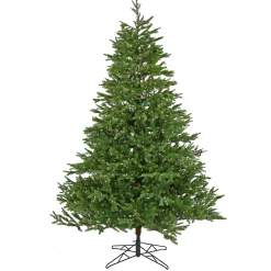 10 ft. Pre-lit Noble Fir Hinged Tree with Dual Color Lights