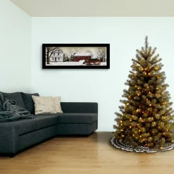 5 ft. Pre-Lit North Valley Spruce Tree with Clear Lights