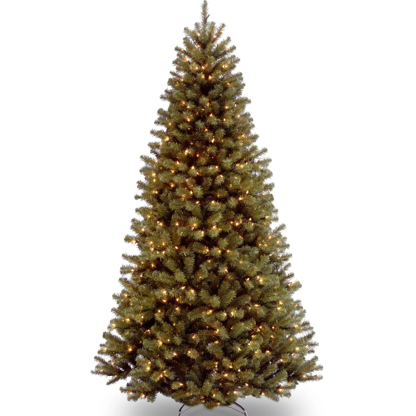 9 ft. Pre-Lit North Valley Spruce Tree with Clear Lights