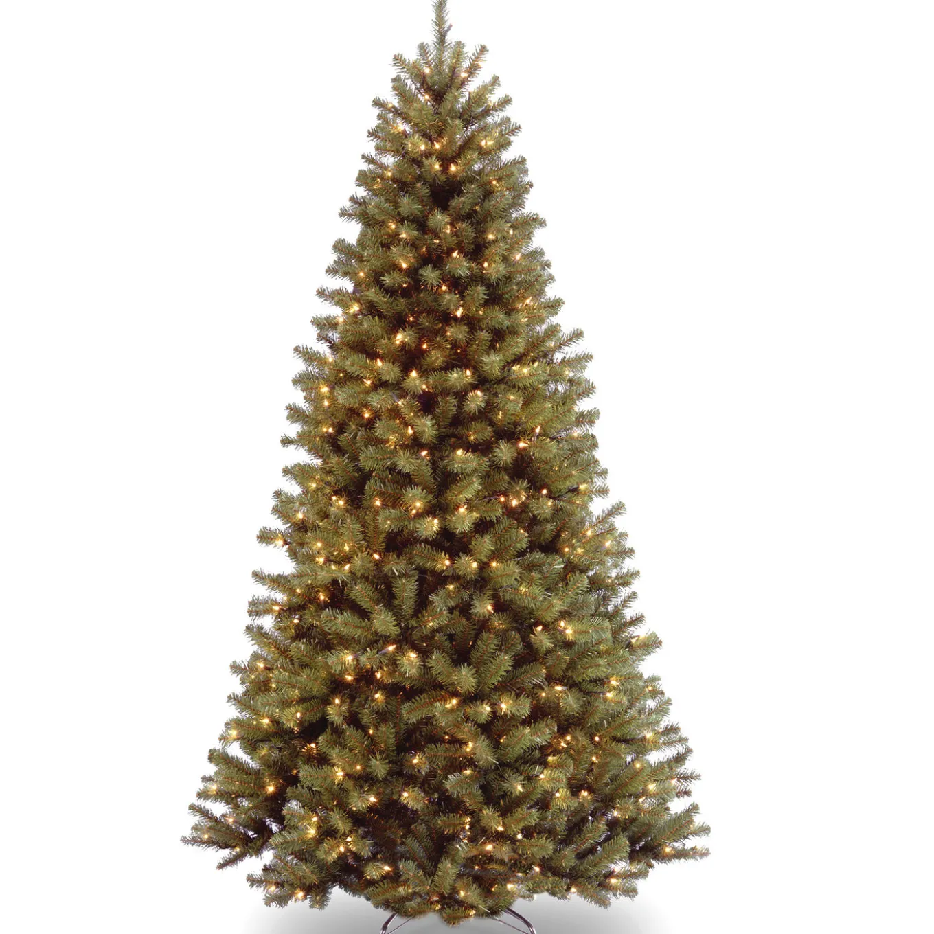 6.5 ft. Pre-Lit North Valley Spruce Tree with Clear Lights