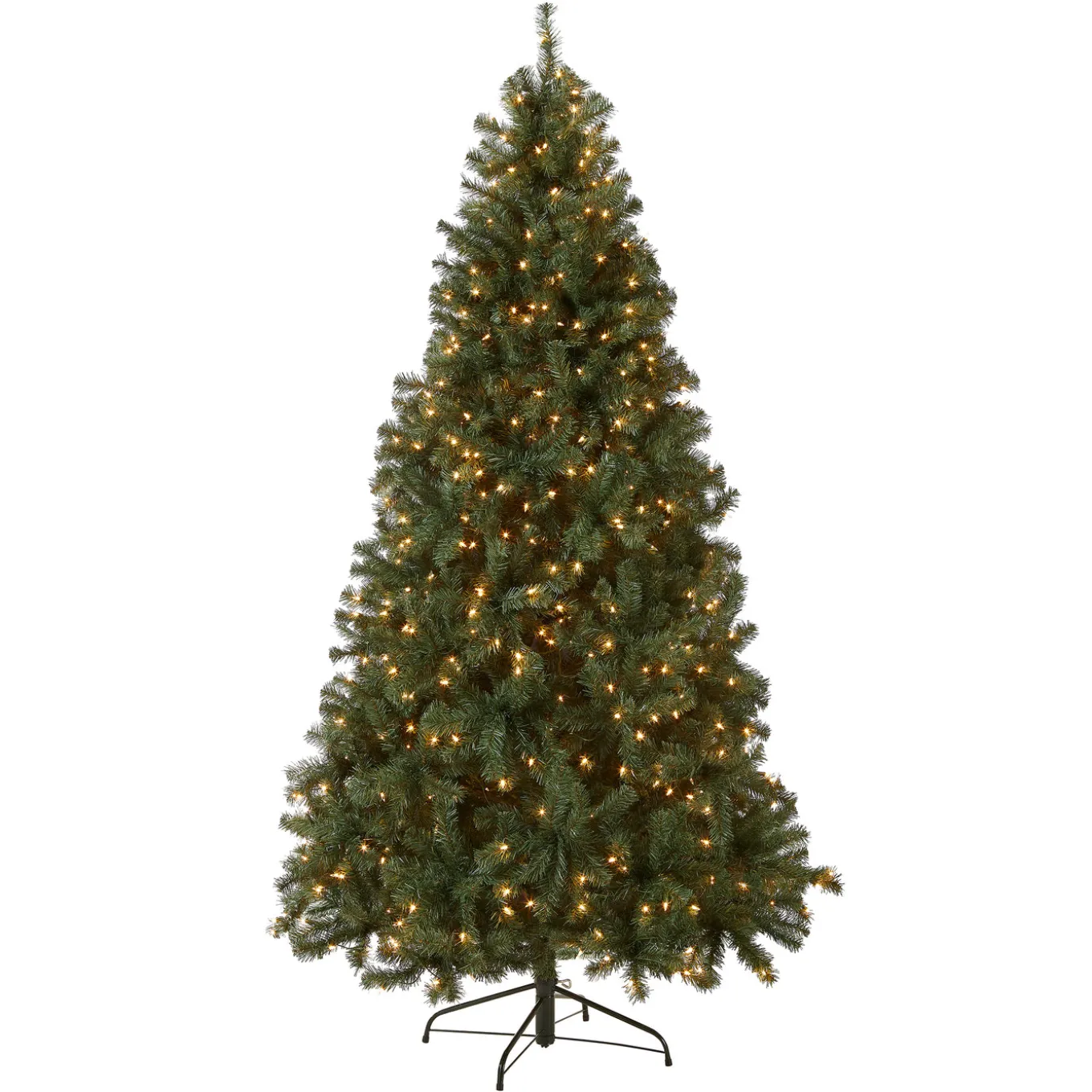 6.5 ft. Pre-Lit North Valley Spruce Blue Tree with Clear Lights