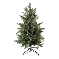 3 ft. Pre-Lit Pathway Tree with Clear Lights