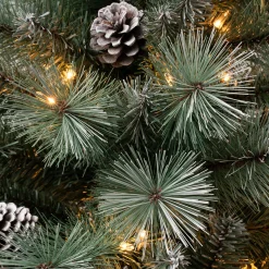 6 ft. Pre-Lit Perry Mixed Pine Tree with Clear Lights