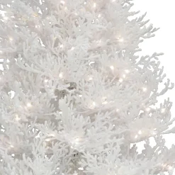 6.5 ft. Pre-Lit Sea Coral Tree with Warm White LED Lights