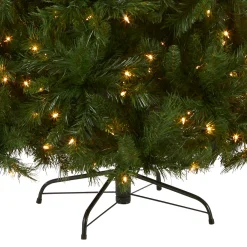 7.5 ft. Pre-Lit Winchester Pine Tree with Clear Lights