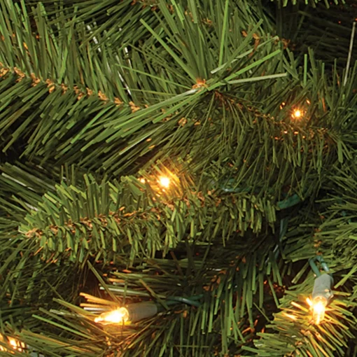 6 ft. Pre-Lit Winchester Pine Tree with Clear Lights