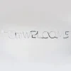 50 in. 2D Neon UnWELCOME Sign with Orange & Green LED Lights