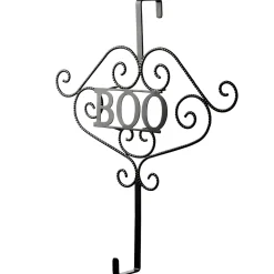17 in. Halloween Boo Wreath Hange