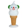 14 in. Halloween Creepy Clown I-Scream Cone Tabletop Decoration