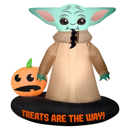 78 in. Halloween Mandalorian Inflatable Decoration