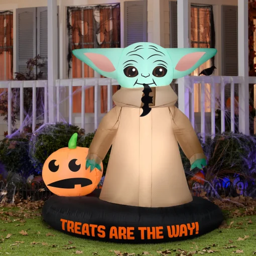 78 in. Halloween Mandalorian Inflatable Decoration