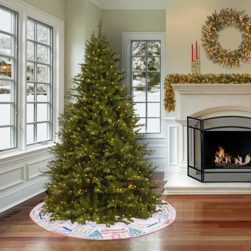 52 in. HGTV Home Collection Village Scene Tree Skirt