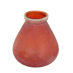 9 in. HGTV Home Collection Buried Vase, Rust