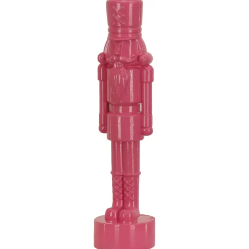 24 in. HGTV Home Collection Nutcracker Christmas Decor, Pink
