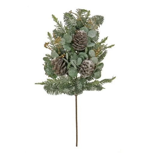 27 in. Pine and Eucalyptus Plastic Spray