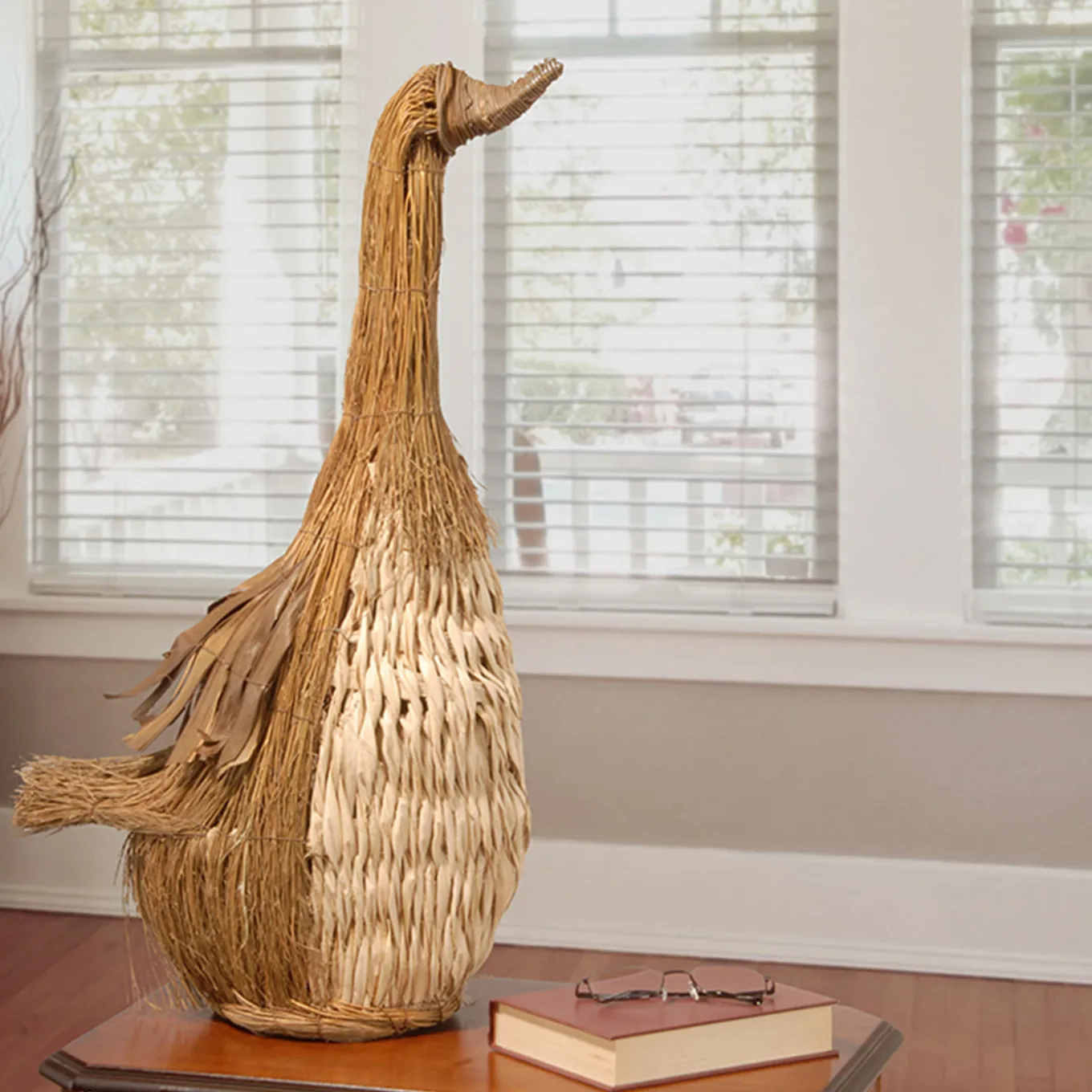 26 in. Spring Goose Table Decoration