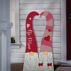 36 in. Valentine's Gnome Couple Porch Decor