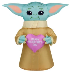 20 in. Valentine's Inflatable Baby Yoda