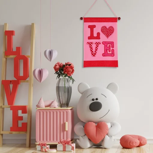 18.5 in. Valentine's 'LOVE' Banner