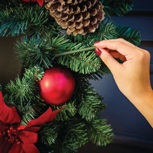 Scented Ornaments, 2- Pack- 6ct Bottle, O Christmas Tree, Fragrance-Infused Paper Sticks